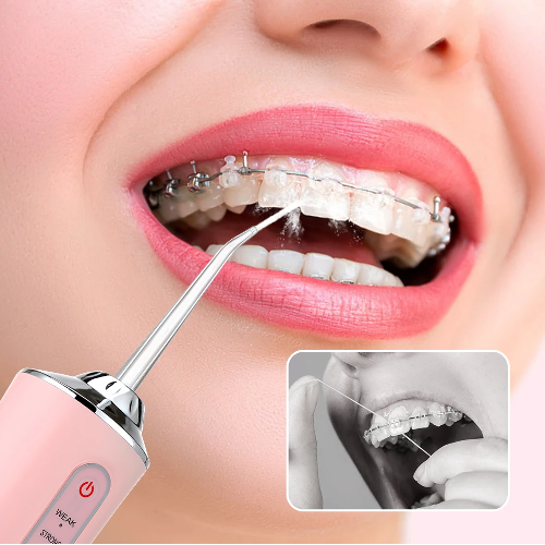 📣IRRIGADOR DENTAL LIMPIEZA ORAL RECARGABLE